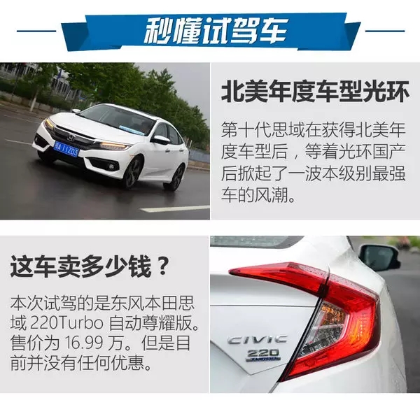 憑什么叫神車(chē)？ 本田思域220Turbo試駕