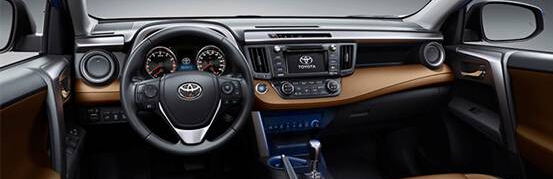 全新RAV4榮放車(chē)型內飾鑒賞